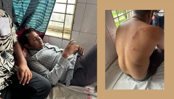 শ্রীপুরে বিএনপি নেতাকে পেটাল ছাত্রদল নেতা