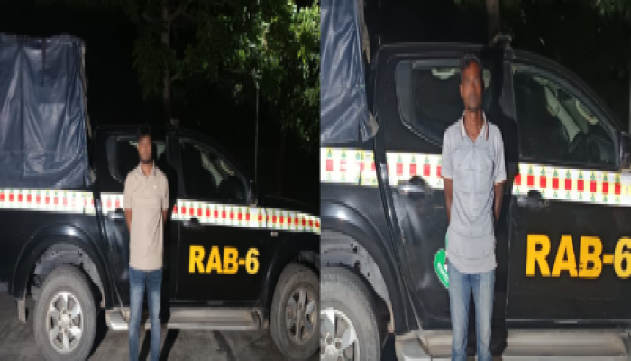 খুলনার তেরখাদায় আধিপত্য বিস্তারকে কেন্দ্র করে সংঘটিত হত্যা মামলার দুইজন এজাহার নামীয় আসামিকে ২৪ ঘণ্টার মধ্যে গ্রেফতার করেছে র‍্যাব-৬ স্পেশাল কোম্পানির আভিযানিক দল