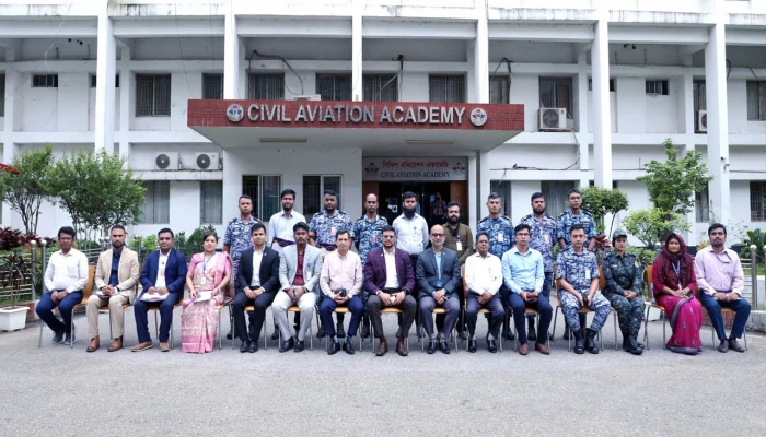 সিভিল এভিয়েশন একাডেমিতে এয়ারপোর্ট সিকিউরিটি ম্যানেজার কোর্স সম্পন্ন
