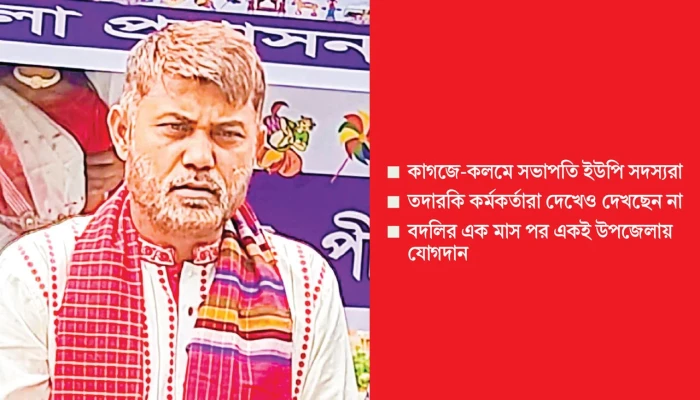 টিআরের টাকা আত্মসাৎ, ১৬ প্রকল্প নিজের কবজায়