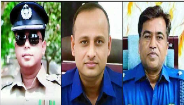 হবিগঞ্জে তিন থানায় ওসি রদবদল, নতুন দায়িত্বে তিন কর্মকর্তা