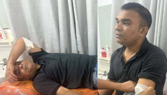 ​বরিশালে যুবলীগ নেতার ওপর হামলা