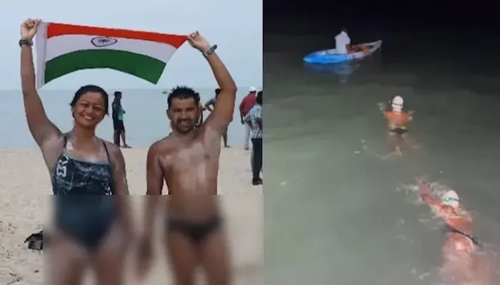 সাঁতার কেটে শ্রীলঙ্কা থেকে ভারতে গেলেন এক দম্পতি