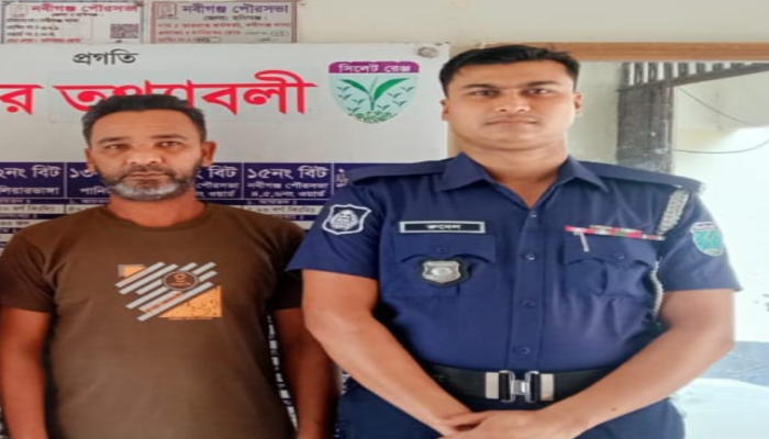 ​‎নবীগঞ্জের হত্যা মামলার আসামি শায়েস্তাগঞ্জ  থেকে গ্রেপ্তার