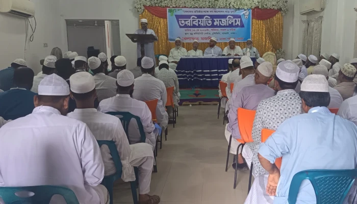 ধামরাইয়ে খেলাফত মজলিসের তরবিয়তি মজলিস অনুষ্ঠিত
