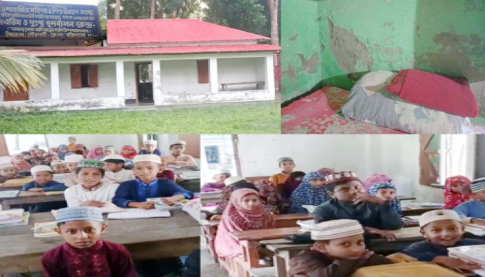 গৌরনদীতে জরার্জীন ভবনে এতিম ও দুঃস্থ শিশুদের বসবাস