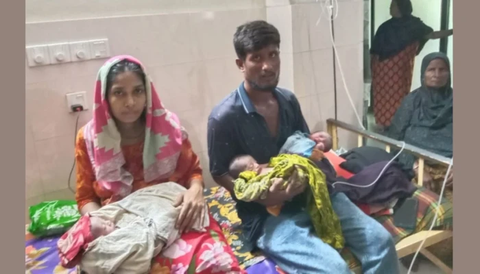 লালপুরে একসঙ্গে তিন পুত্রসন্তানের জন্ম
