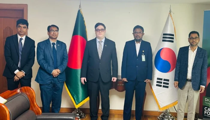 দক্ষিণ কোরিয়ায় বাংলাদেশ রাষ্ট্রদূতের সঙ্গে জামায়াত এমপির বৈঠক