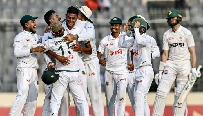 প্রথমবার টেস্ট র‍্যাঙ্কিংয়ের সাতে বাংলাদেশ