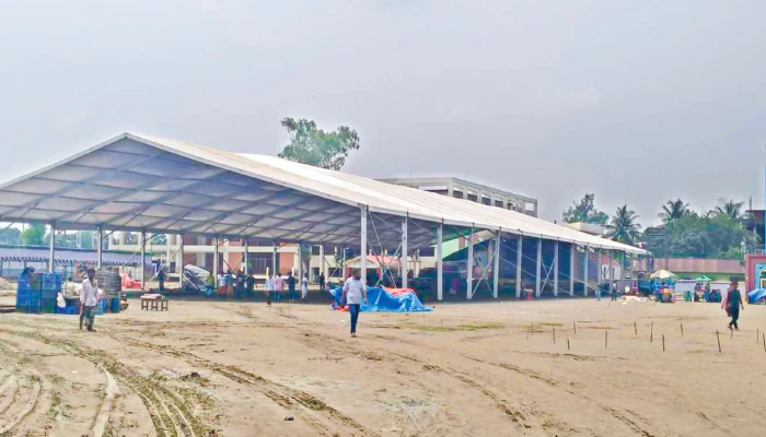 প্রধানমন্ত্রীর আগমন ঘিরে ত্রিশালে সাজসাজ রব, নিরাপত্তা জোরদার