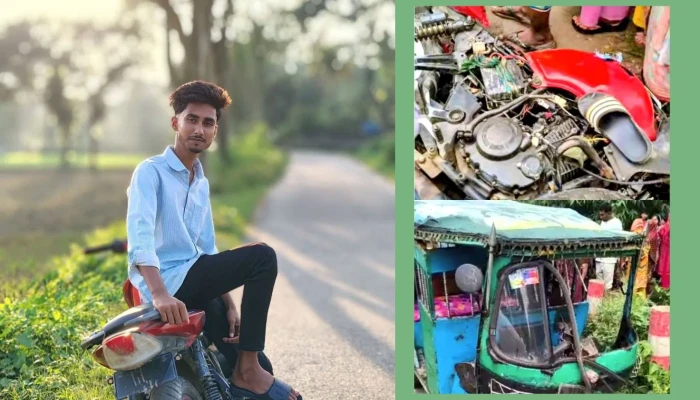 সিংগাইরে অটোরিকশা-মোটরসাইকেল মুখোমুখি সংঘর্ষে নিহত ১, আহত ১