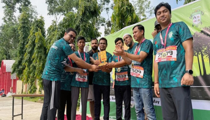 প্রত্যন্ত গ্রামে ব্যতিক্রমী আয়োজন; বুড়িচংয়ের জরুইনে ৭.৫ কিলোমিটার দৌড় প্রতিযোগিতা