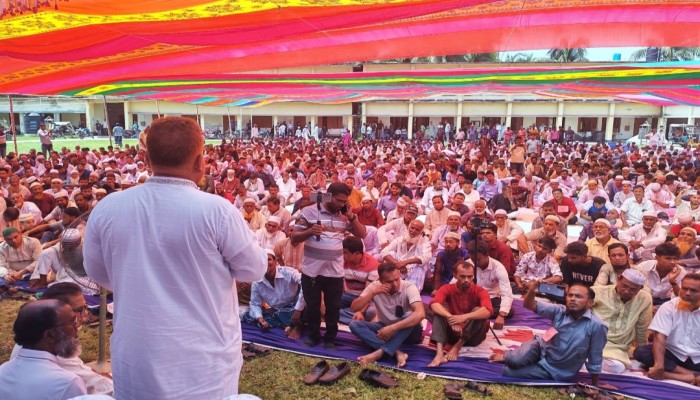 মঠবাড়িয়ায়  শহীদ প্রেসিডেন্ট  জিয়াউর রহমানের ৪৫তম শাহাদাত বার্ষিকীতে দোয়া মিলাদ
