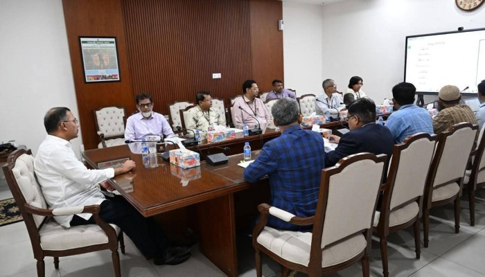 প্রধানমন্ত্রীর কার্যালয়ে বিআরটি প্রকল্পের অগ্রগতি নিয়ে সভা