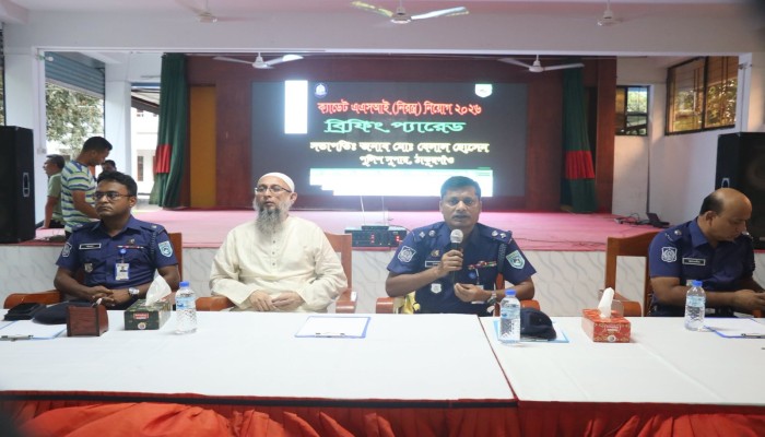 ঠাকুরগাঁওয়ে কোনো অনিয়মের সুযোগ নয়’— ক্যাডেট এএসআই নিয়োগে কঠোর নির্দেশনা পুলিশ সুপার মোঃ বেলাল হোসেনের