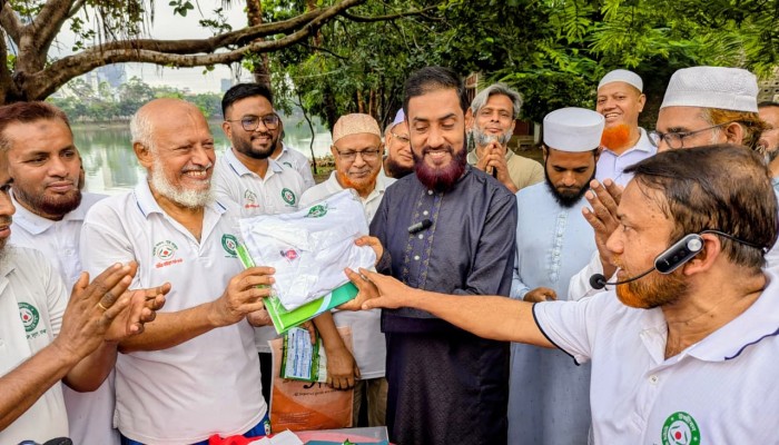 হাতিরঝিলের বটতলায় মত বিনিময় অনির্বাচিত প্রশাসন ও অব্যবস্থাপনার কারণে নগরীতে নানা সমস্যার সৃষ্টি হয়েছে-মোহাম্মদ সেলিম উদ্দিন।