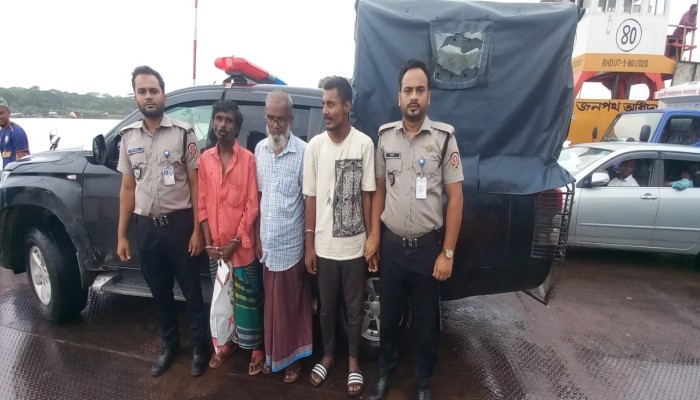 গলাচিপায় ভ্রাম্যমাণ আদালতের অভিযান গাঁজাসহ ৩ মাদক কারবারি আটক