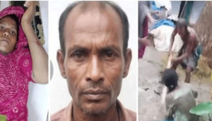 মাধবপুর যৌতুকের টাকার জন্য স্ত্রীকে নির্যাতন ভিডিও ভাইরালের পর স্বামী আটক