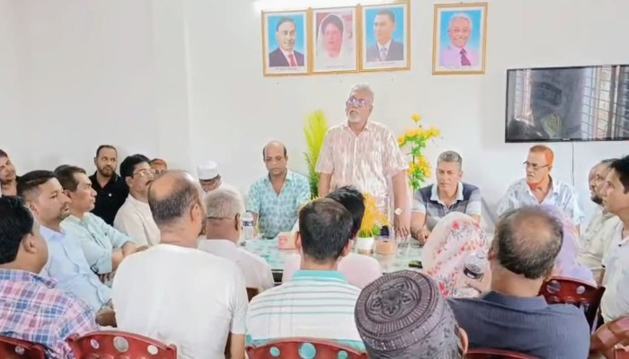 প্রধানমন্ত্রীর বরিশালে শুভাগমন উপলক্ষে বানারীপাড়ায় বিএনপি'র প্রস্তুতি সভা অনুষ্ঠিত