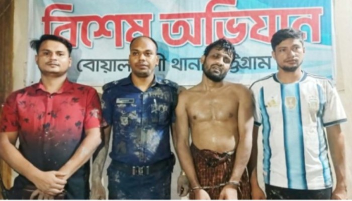 বোয়ালখালীতে সাজাপ্রাপ্ত আসামি গ্রেপ্তার