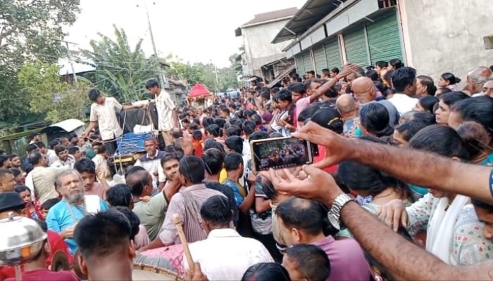 গলাচিপায় ধর্মীয় ভাবগাম্ভীর্যে রথযাত্রা উৎসব উদযাপন
