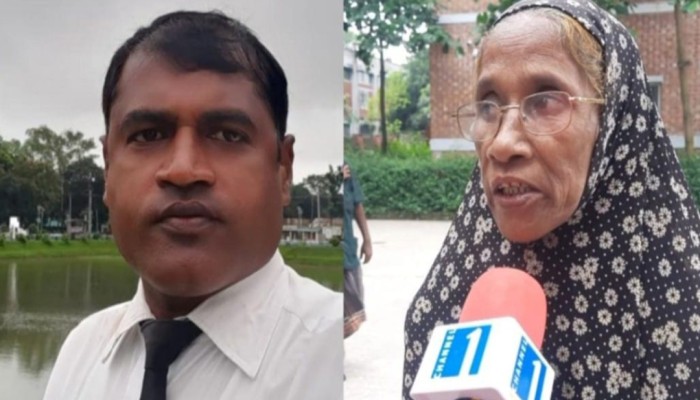 কুড়িগ্রামে মামলার হাজিরার টাকা না পাওয়ায় অসহায় বৃদ্ধার বুকে লাথি মারলেন এডভোকেট