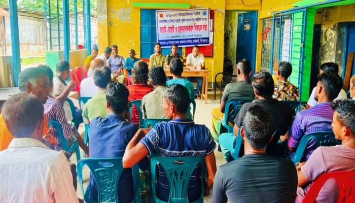 পিরোজপুরের কাউখালীতে দুই হাজার ৬৮ জন নিবন্ধিত জেলের তথ্য যাচাই-বাছাই ও হালনাগাদ সম্পন্ন হয়েছে