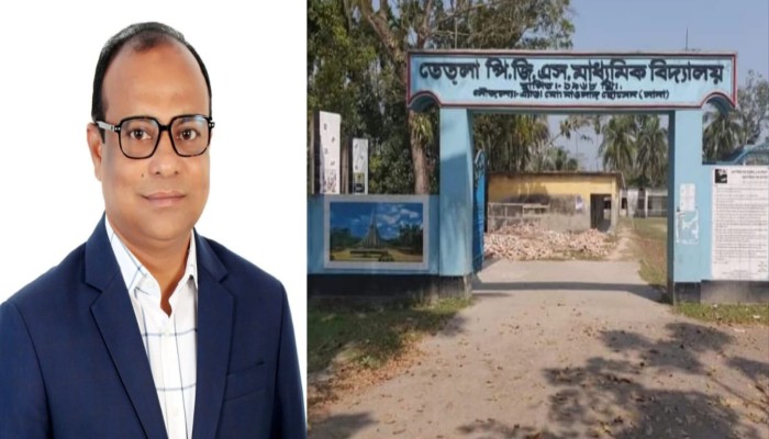 বানারীপাড়ায় বিএনপি নেতা সাইফুল ইসলাম রকি তেতলা পিজিএস স্কুলের সভাপতি
