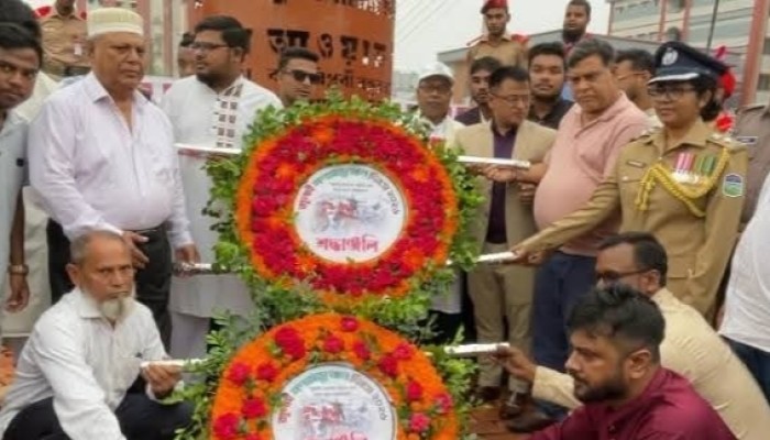 ঐতিহাসিক জুলাই অভ্যুত্থান দিবসে জামালপুরে জুলাই স্মৃতি স্তম্ভে শ্রদ্ধাঞ্জলি