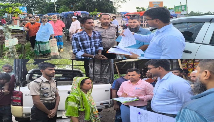 বারহাট্টায় মা'দকবি'রোধী অ'ভিযানে দুইজনের কা'রাদণ্ড