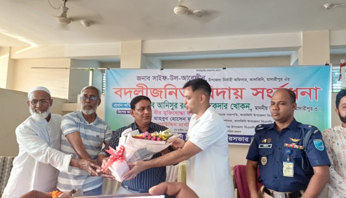সাইফ উল আরেফীনকে জেলা প্রশাসক হিসেবে দেখতে চাই: এমপি তালুকদার খোকন