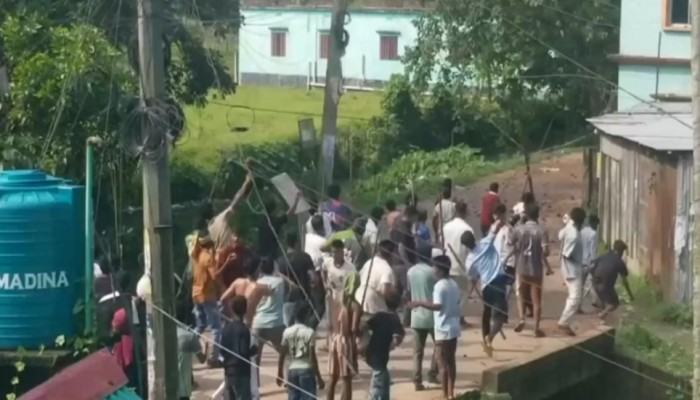হবিগঞ্জ দুই যুবকের ঝ'গড়া থেকে দুই গ্রামের সং'ঘর্ষ