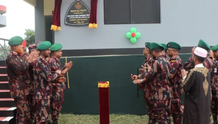 সীমান্ত সুরক্ষায় বিজিবির নতুন বিওপি উদ্বোধন