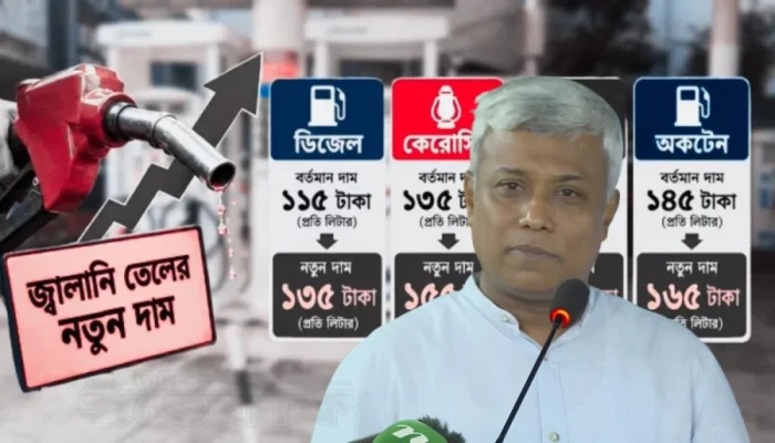জ্বা'লা'নি তেলের দাম বাড়ানো ছাড়া সরকারের সামনে কোনো বিকল্প ছিল না: প্রতিমন্ত্রী