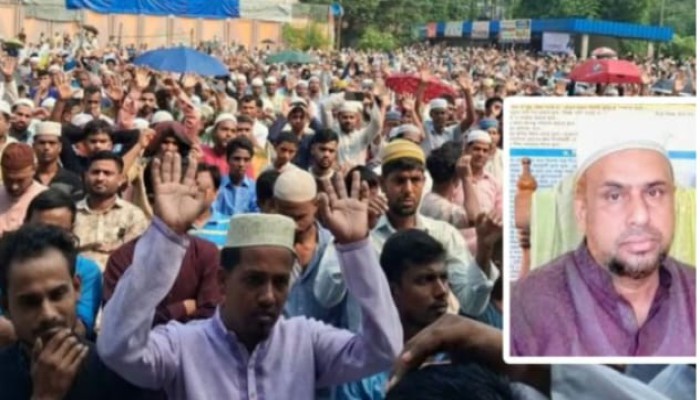 শে'ষ বি'দা'য়ে মানুষের ঢল,মেয়র আবুল কালাম আবু