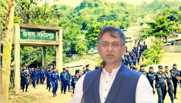 জ'ঙ্গ'ল সলিমপুরের পাশে পুলিশ একাডেমি ও কা'রা'গা'র হবে: স্বরাষ্ট্রমন্ত্রী