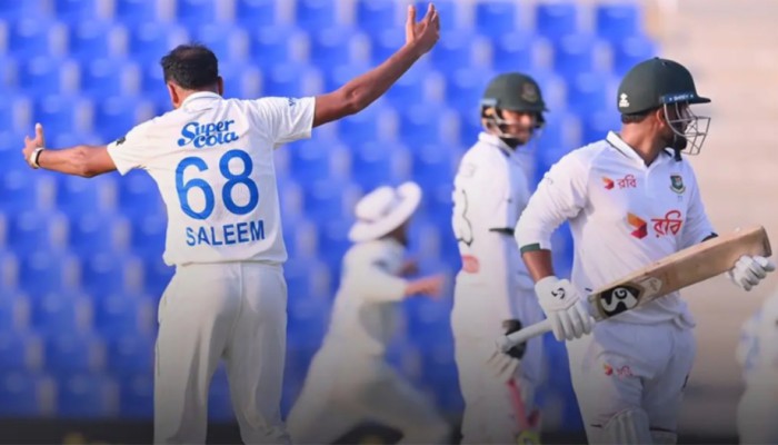 সাড়ে তিনশ’র আগেই অলআউট বাংলাদেশ