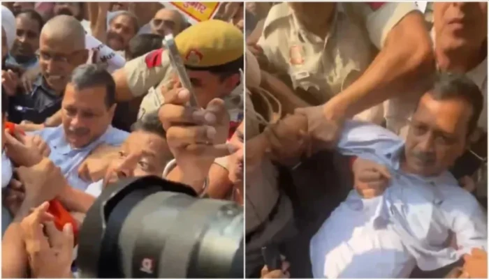 দিল্লিতে বাসার সামনে থেকে আ'ট'ক সাবেক মুখ্যমন্ত্রী অরবিন্দ কেজরিওয়াল