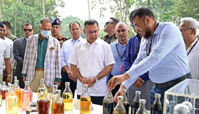 ব'র্জ্য থেকে জ্বা'লা'নি তেল উৎপাদন প্রকল্প বাস্তবায়নে সহযোগিতার আশ্বাস প্রধানমন্ত্রীর