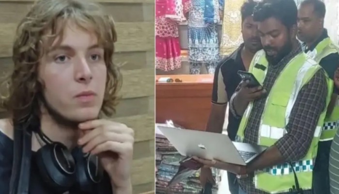 সেই জার্মান পর্যটকের ল্যাপটপ নাটোরে উদ্ধার
