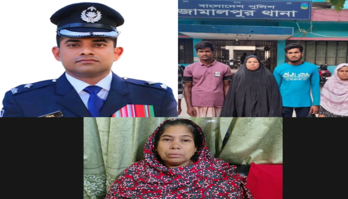 ​চার বছর পর হা'রা'নো মাকে ফিরে পেল সন্তানরা, মানবিকতায় উজ্জ্বল ওসি নাজমুস সাকিব