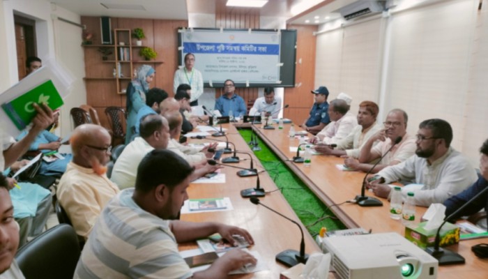 উলিপুরে উপজেলা পুষ্টি সমন্বয় কমিটির সভা