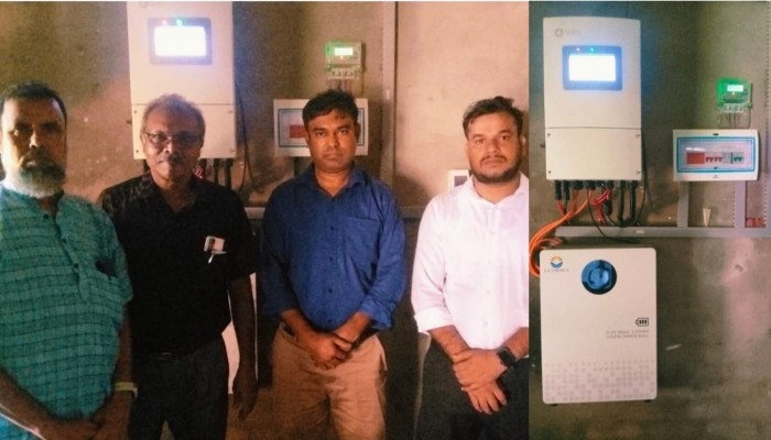 নেত্রকোণায় প্রথম একক ফেজ নেট মিটারিংয়ের যাত্রা শুরু, উদ্বোধন করলেন ডিজিএম ওমর ফারুক
