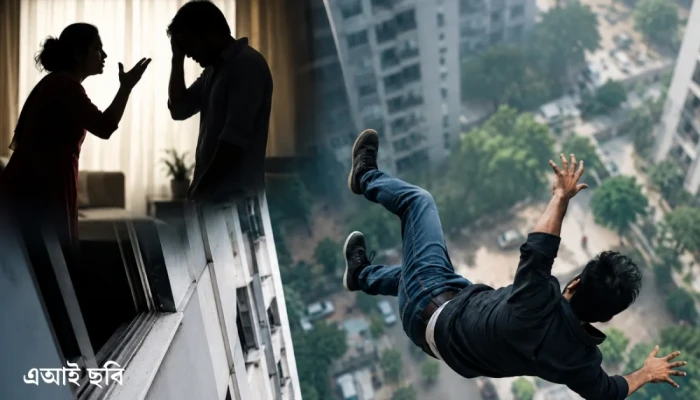 স্ত্রীর সঙ্গে ঝ'গ'ড়া এড়াতে পা'লা'তে গিয়ে উত্তর প্রদেশে ২১ তলা থেকে পড়ে যুবকের মৃ'ত্যু
