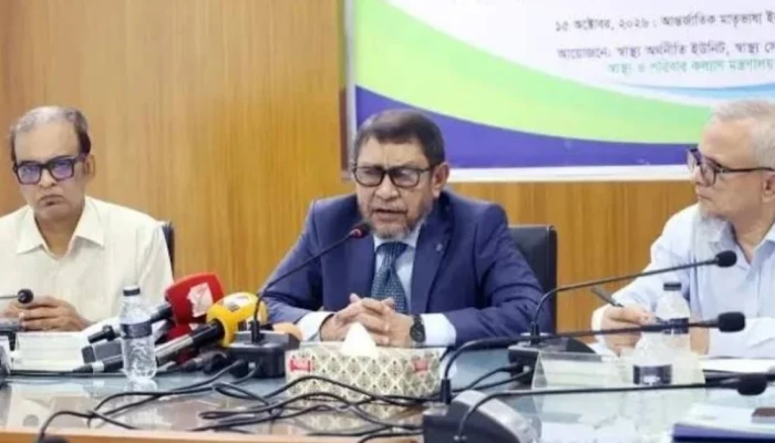 প্রাথমিক স্বাস্থ্যসেবায় সর্বোচ্চ গুরুত্ব দেওয়া হচ্ছে: স্বাস্থ্যমন্ত্রী