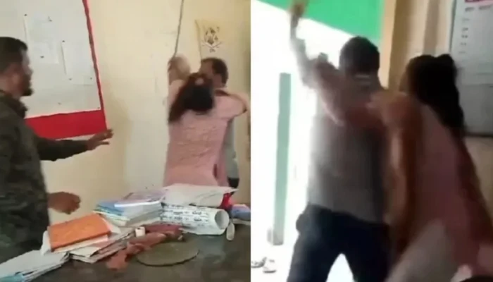 স্কুলে মা'রা'মা'রি করা সেই দুই শিক্ষক সম্পর্কে স্বামী-স্ত্রী, একসঙ্গে বদলির সুপারিশ
