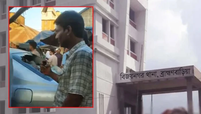 হর্ন বাজানোয় ব্রাহ্মণবাড়িয়ায় হা'তা'হা'তি, এমপির বহরে থাকা গাড়ি ভা'ঙ'চু'র