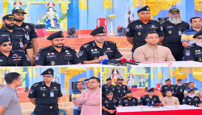 শারদীয় দুর্গাপূজা উপলক্ষে সার্বিক নিরাপত্তা ও আইন-শৃঙ্খলা জোরদারের এসআরবি-১