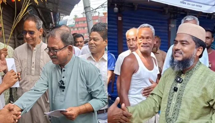 বিএনপি ও জামায়াতের প্রার্থীর মধ্যে আচরণবিধি ল'ঙ্ঘনের পাল্টাপাল্টি অভিযোগ