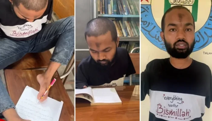 দুই হাত ছাড়াই স্বপ্ন ছোঁয়ার পথে ইবি শিক্ষার্থী হাবিব